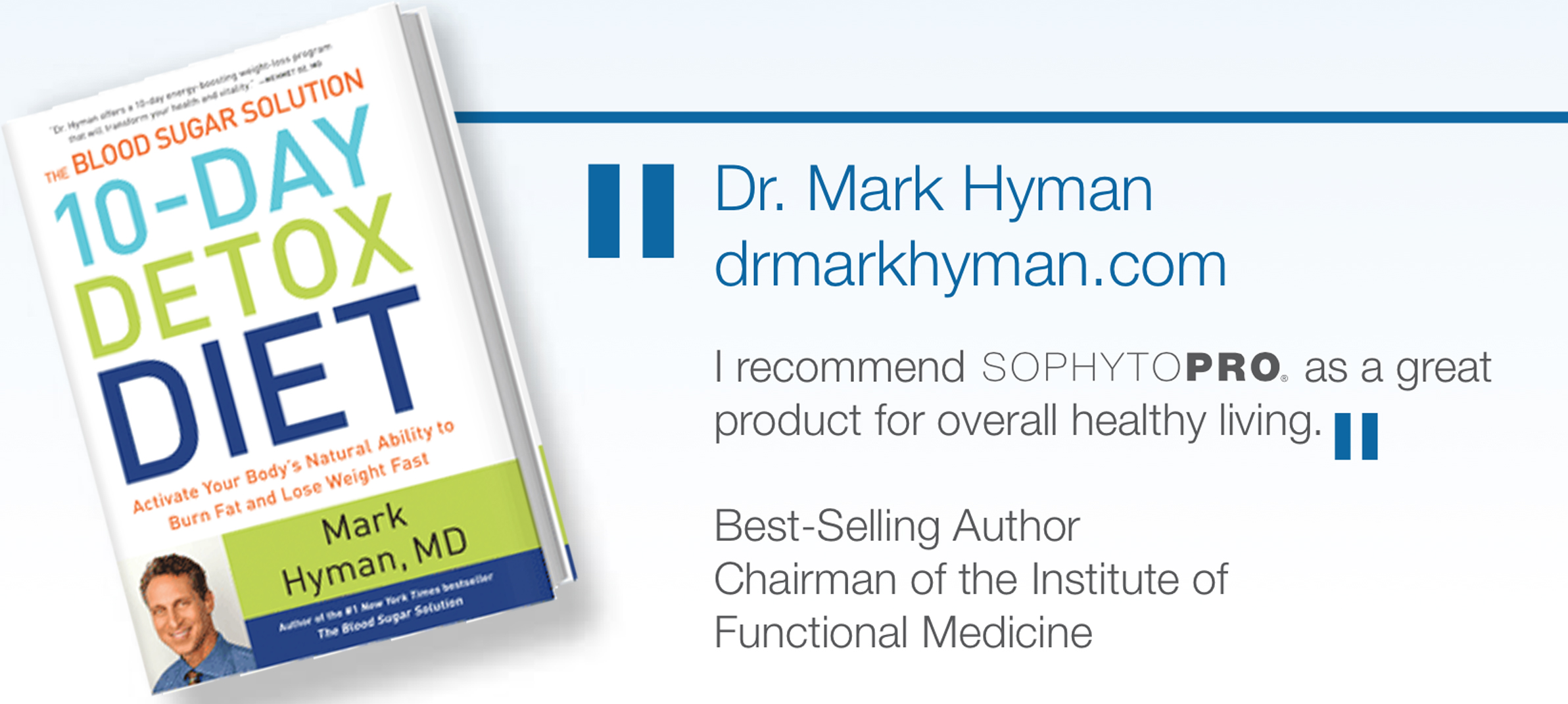 SoPHytPro skincare by Mark Hyman endorsment author of blood sugar solution