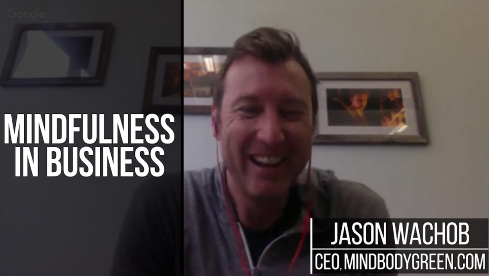 Mind Body Green , Meditation, CEO Jason Wachob