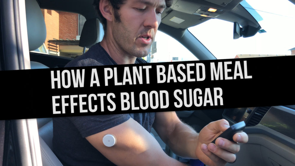 Plant-Based Meal Affects Blood Sugar in Real Time