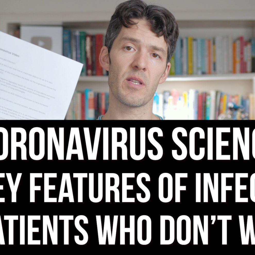 Coronavirus science features of infected patients those who don’t well