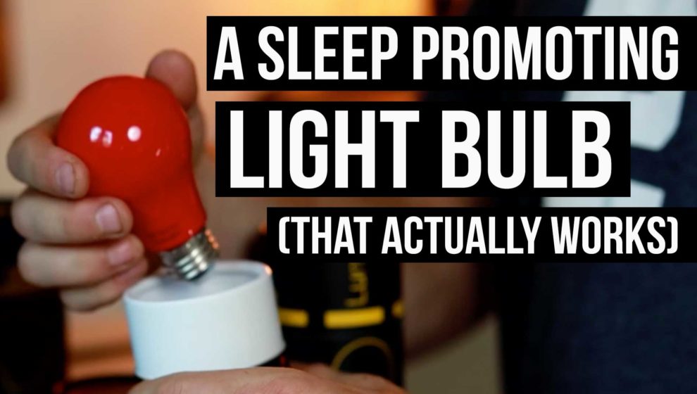 Blue Light Glasses Maker Creates Light Bulb for Sleep