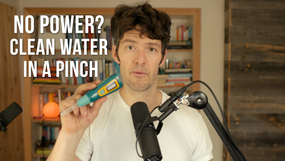 How to Purify Water at Home in a Pinch