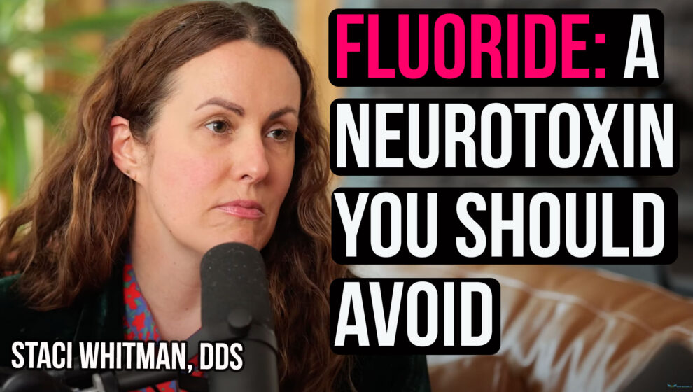 Fluoride Lowers IQ, Mouth Taping for Sleep & Brain Health w/ Dr. Staci Whitman, DDS