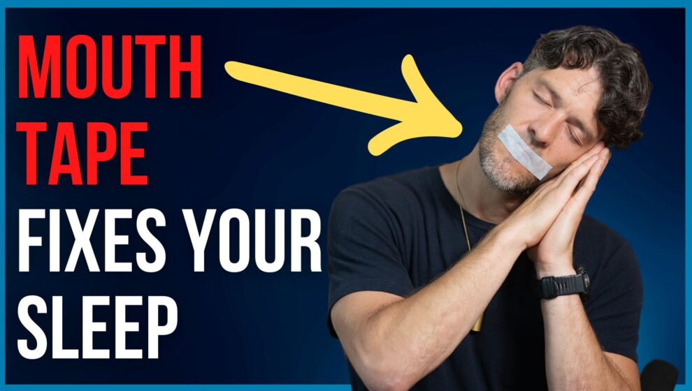 Mouth Tape Fixes Your Sleep