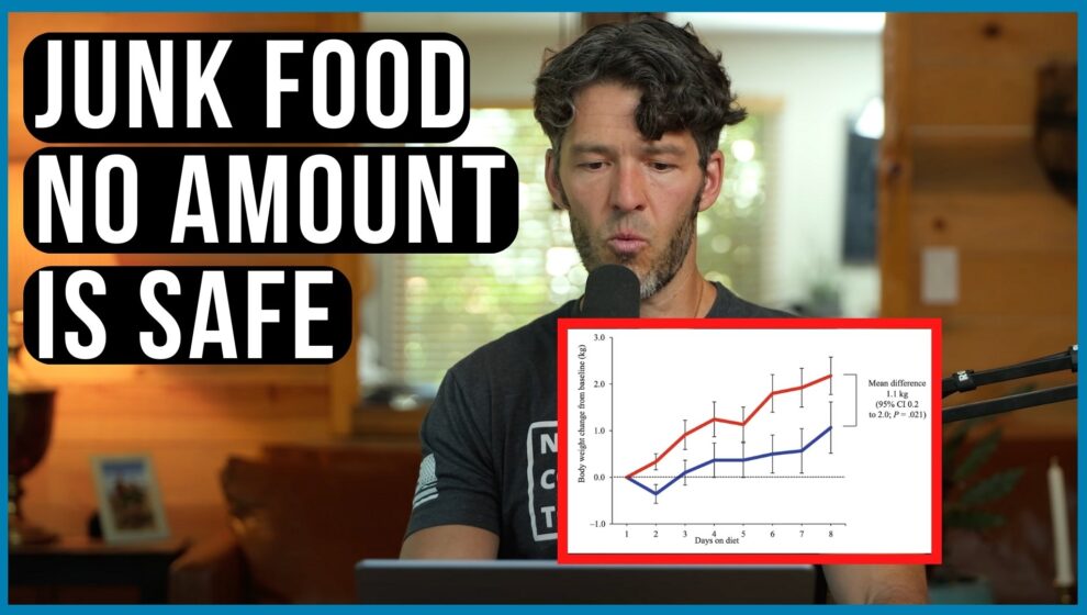 Junk Food Spikes This Blood Test & Triggers 1 lb Fat Gain in Just a Week (STUDY)