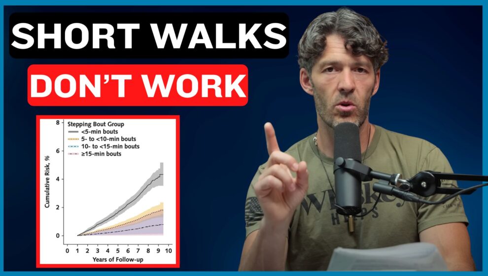 Walking This Long Lowers Heart Disease Risk by 300% (New Study of 33,000 People)